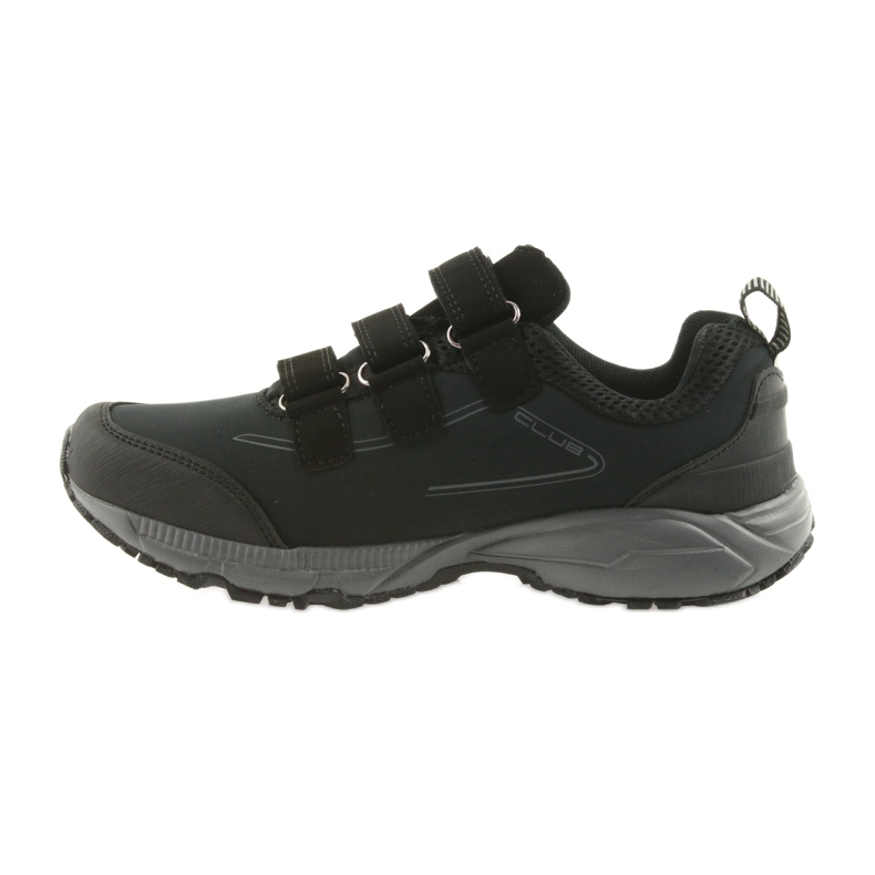 American Club Zapatillas deportivas de mujer ADI con velcro americano soft-shell impermeable WT08 / 19 negro 2 American Club Zapatillas deportivas de mujer ADI con velcro americano soft-shell impermeable WT08 / 19 negro 2