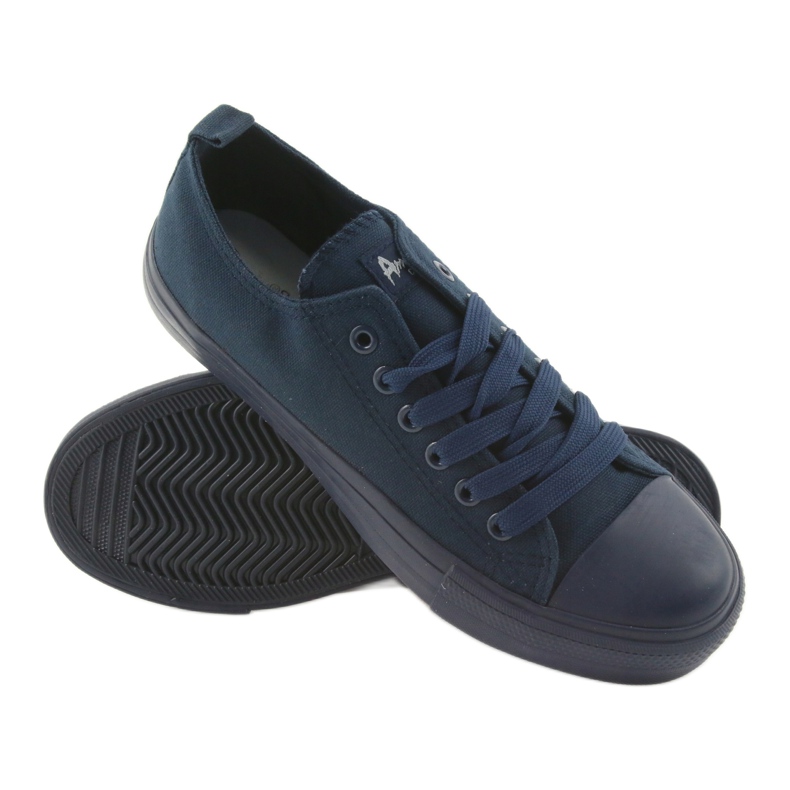 Zapatillas American Club LH05 azul marino 5