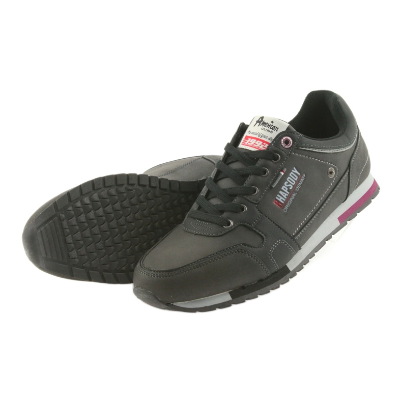 Zapatillas deportivas de hombre ADI American Club RH03 / 19 negro 4