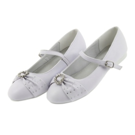 Bailarinas con pedrería comunión American Club 12/19 blanco 3
