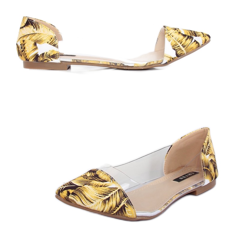 Bailarinas Transparentes Amarillas 333-60 Amarillas amarillo 1