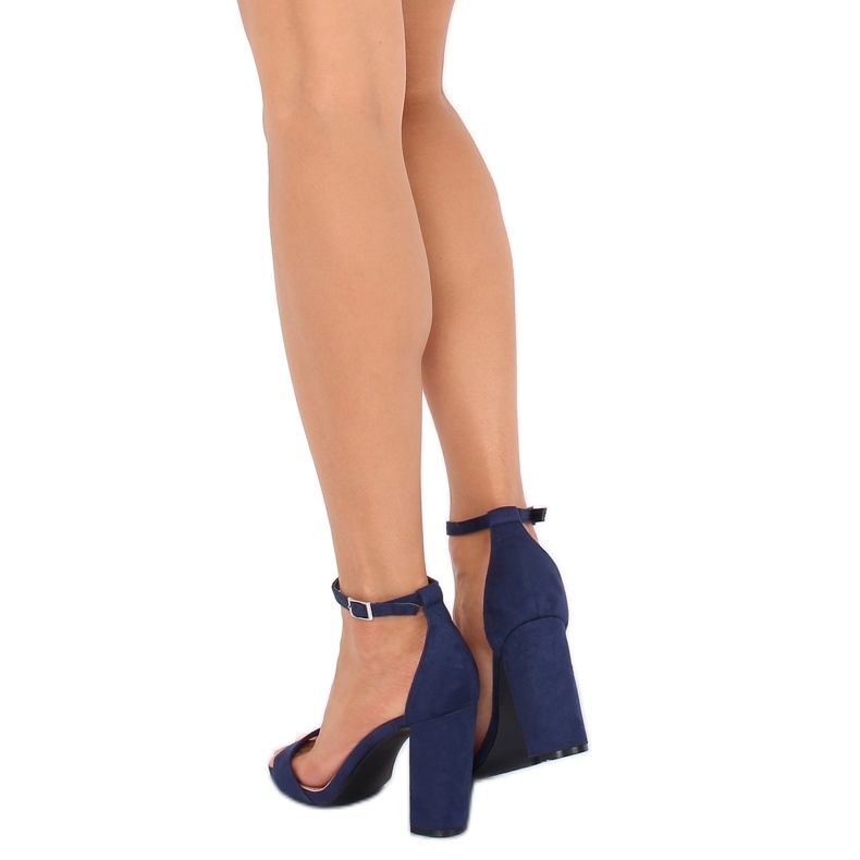 Sandalias en el poste azul marino Y2385-27 Azul marino 2