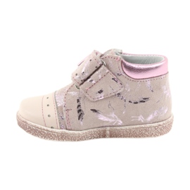 Botines velcro zapatos infantiles Ren But 1535 flamencos rosas 2