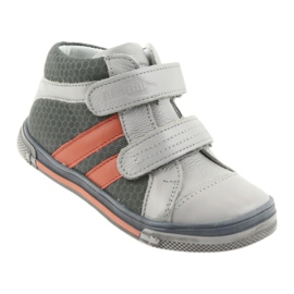 Botines zapatos para niños Velcro Ren But 3225 gris / naranja multicolor azul marino 1 Botines zapatos para niños Velcro Ren But 3225 gris / naranja multicolor azul marino 1