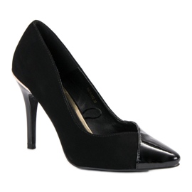 W. Potocki Elegantes tacones negros 3