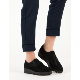 Comer Zapatos con cordones negro 2