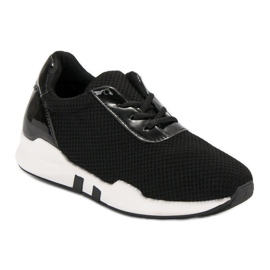 Calzado deportivo de moda negro 4