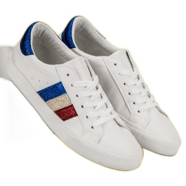 Comer Zapatillas blancas con cordones blanco 3
