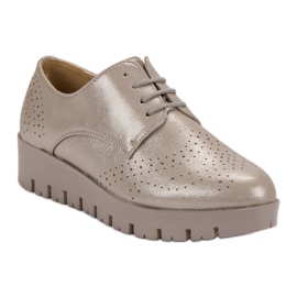 Comer Zapatos con cordones marrón 5