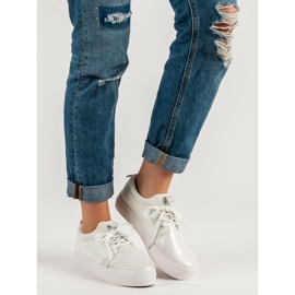 Zapatillas slip-on blanco 1