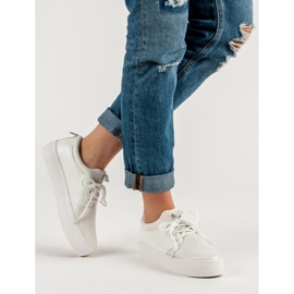 Zapatillas slip-on blanco 2