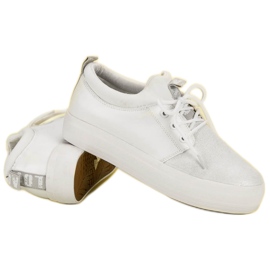 Zapatillas slip-on blanco 5