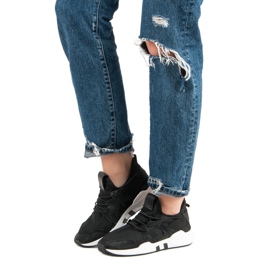 Calzado deportivo de moda negro 1
