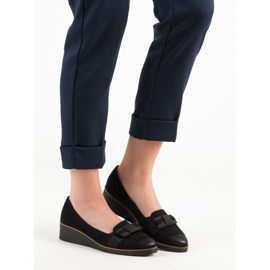 Bombas Con Lazo VINCEZA negro 1