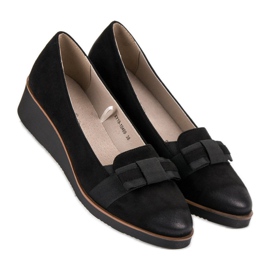 Bombas Con Lazo VINCEZA negro 7