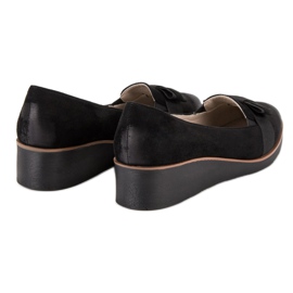 Bombas Con Lazo VINCEZA negro 5