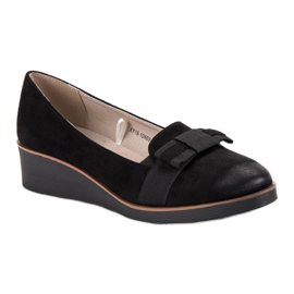 Bombas Con Lazo VINCEZA negro 3