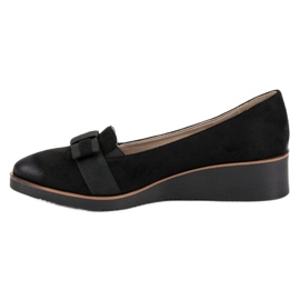 Bombas Con Lazo VINCEZA negro 4