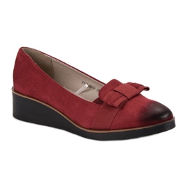 Bombas Con Lazo VINCEZA rojo 3