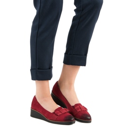 Bombas Con Lazo VINCEZA rojo 1