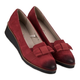 Bombas Con Lazo VINCEZA rojo 7