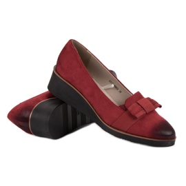 Bombas Con Lazo VINCEZA rojo 6