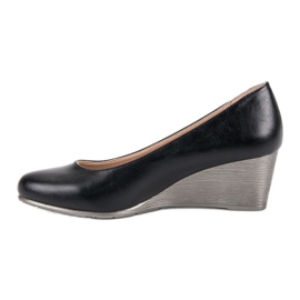 Zapatos de tacón clásicos en la cuña VINCEZA negro 4