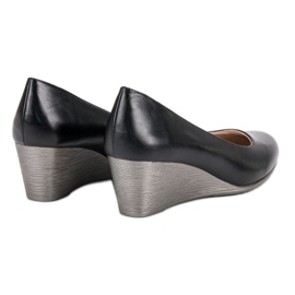 Zapatos de tacón clásicos en la cuña VINCEZA negro 5