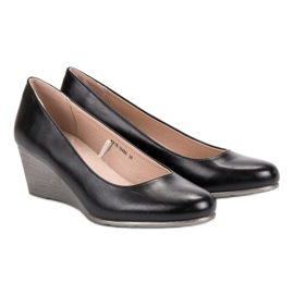 Zapatos de tacón clásicos en la cuña VINCEZA negro 6