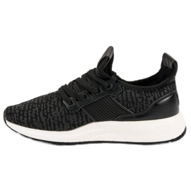 Calzado deportivo sin cordones negro 5