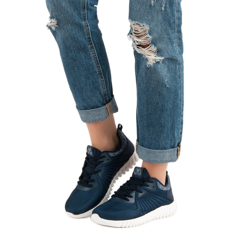 Ax Boxing Zapatos de entrenamiento de moda azul 2