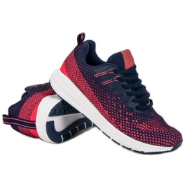 Ax Boxing Calzado deportivo cómodo azul rojo 4