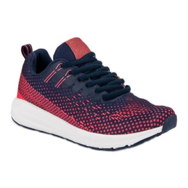 Ax Boxing Calzado deportivo cómodo azul rojo 2