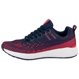 Ax Boxing Calzado deportivo cómodo azul rojo 3