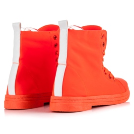 Small Swan Zapatillas Naranja Neón 2