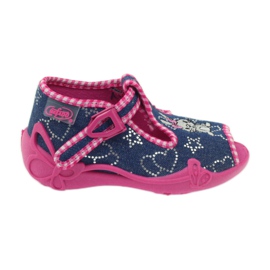 Calzado infantil befado 213P106 azul rosa 1