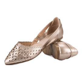 Bailarinas VINCEZA con estilo amarillo 5