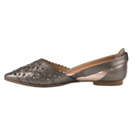Bailarinas VINCEZA con estilo gris 1