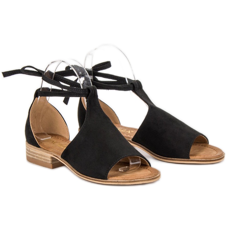 Sandalias VINCEZA Negra negro 2