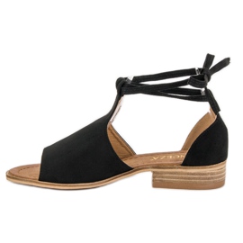 Sandalias VINCEZA Negra negro 6