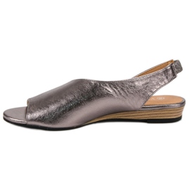 Sandalias sin cordones VINCEZA gris 5