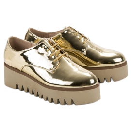 Corina Brogues dorados con protector 5