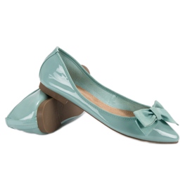 Corina Bailarinas Lacadas Con Lazo verde 6
