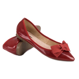 Corina Bailarinas Lacadas Con Lazo rojo 6