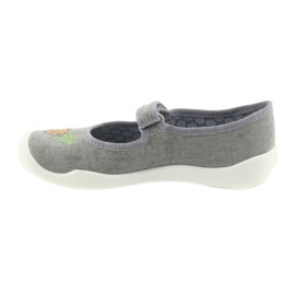 Calzado infantil befado 114Y345 gris 3