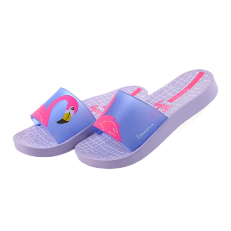 Pantuflas para niños Flaming Ipanema 26325 púrpura azul rosa 4