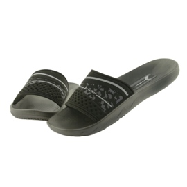 Rider 82499 pantuflas de ocio para hombre negras negro 4