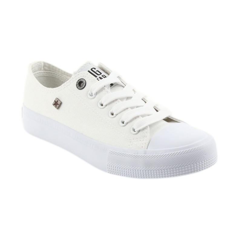 Zapatillas Big Star atadas blanco 274010 1
