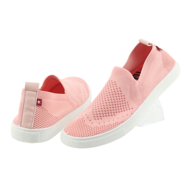Big Star Openwork Sneakers Sneakers 274786 Salmon rosado 5