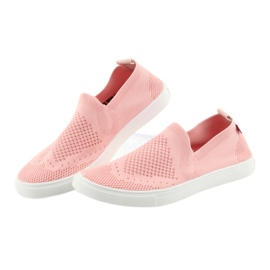 Big Star Openwork Sneakers Sneakers 274786 Salmon rosa 4